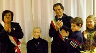 Nonna Lionella tra Titina Maccioni e Paolo Ghezzi