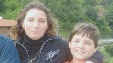 Elia Maiorano insieme alla mamma Cecilia che ha scritto una lettera ai genitori di Chiara