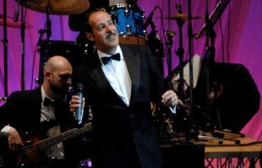 Massimo Lopez nello spettacolo Ciao Frankie 
