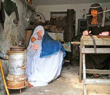 Larrivo di Ges&ugrave; nella bottega artigiana 