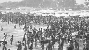Una spiaggia di Marina in estate