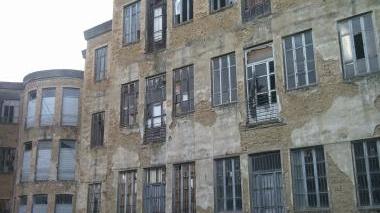 <b>DEGRADO </b>Un’immagine dell’abbandono dell’ex padiglione Chiarugi