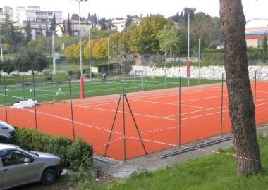 I campi da tennis 