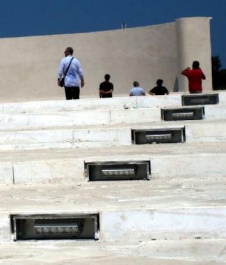 Unimmagine dellanfiteatro inaugurato nel settembre scorso 