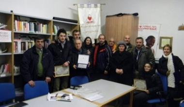 I donatori premiati dai Fratres Garfagnana 