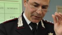 <strong>COMANDANTE PROVINCIALE </strong>Rocco Carpenteri durante la conferenza sui risultati dei carabinieri durante il 2010