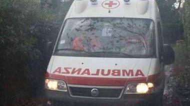 Un’ambulanza del 118