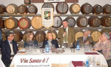 Vin santo &egrave; delledizione dello scorso anno 