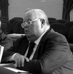 Michele Borghi a un convegno in Provincia nel 2005 