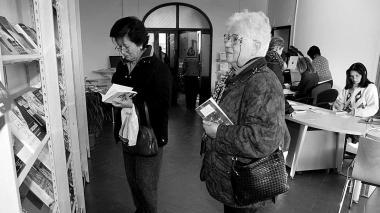 La biblioteca comunale a Villa Forini Lippi