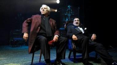 Paolo Ferrari e Andrea Giordana in una scena dello spettacolo