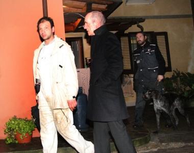 A sinistra Quinci con l’avvocato Giorgio Nicoletti e sotto con l’avvocato Antongiovanni