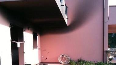 L’abitazione distrutta dall’esplosione dovuta a un fuga di gpl