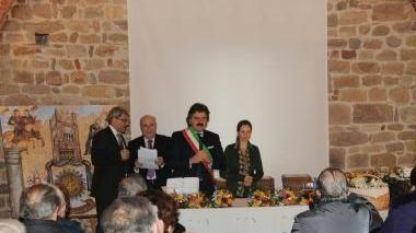 La cerimonia in Comune