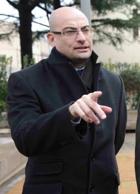 Il primo cittadino di Pontedera Simone Millozzi