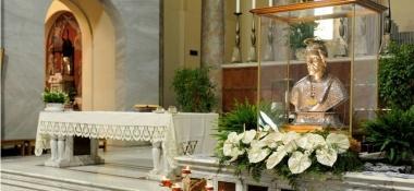 Una immagine della statua di San Ranieri che si venera nella diocesi di Pisa           
