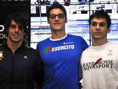 <b>DORO. </b>Federico Turrini sul podio dei 200 misti 