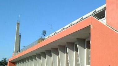 La tribuna coperta vincolata
