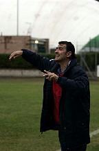 L'allenatore Andrea Petroni 