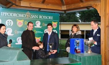 <b>IPPICA. </b>La premiazione del Toni ieri a San Rossore 