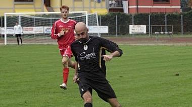 Gabriele Spinelli, autore del gol dei Veterani a Marginone