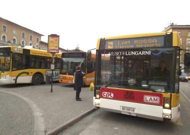 Autobus della Cpt 