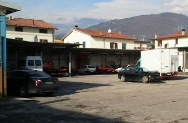 Lofficina e carrozzeria Primacar di cui &egrave; titolare Mauro Bolognini 