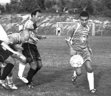 <b>BATTAGLIA. </b> Una partita degli Amatori Uisp     