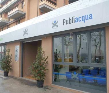 La sede di Publiacqua in viale Adua      
