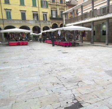 Uno scorcio di Largo Ciro Menotti   
