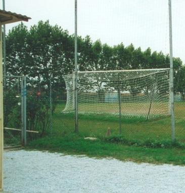 <b>LAVORI.</b> Un campo sportivo 