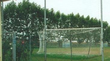 <b>LAVORI.</b> Un campo sportivo