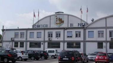 La sede dei Cantieri di Pisa