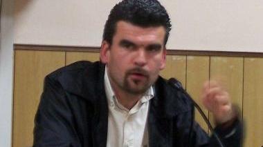 Il sindaco di S. Maria a Monte David Turini
