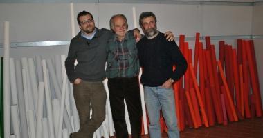 Da sinistra verso destra Filippo Basetti, Andrea Dami e Luciano Barale 