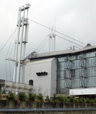 Lesterno del mercato dei fiori di Pescia    
