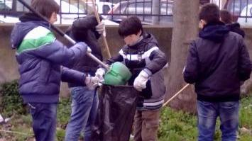 Gli studenti in piena attività all’Iti