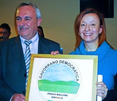 <b>INSIEME. </b>Balloni e Remi con il simbolo della lista  