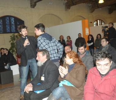 Il comico Ruffini al Salone del lavoro