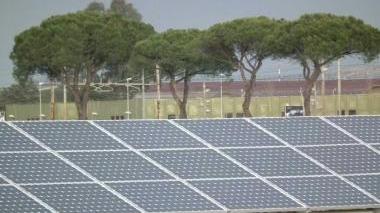 Pannelli fotovoltaici in campagna