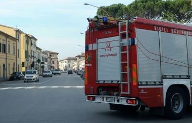 Il tratto di strada dove &egrave; avvenuto lincidente stradale 