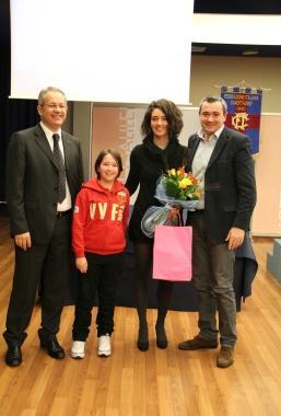 <b>CANOTTAGGIO. </b>Un momento delle premiazioni 
