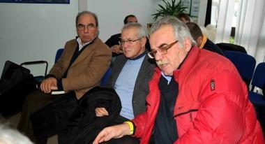 I sindaci e gli amministratori elbani allincontro con Asa, sopra il presidente Fabio Del Nista 