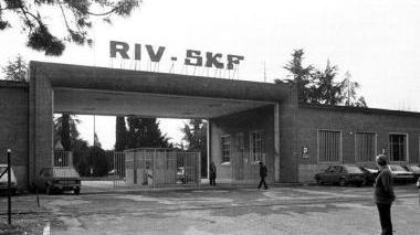 <strong>LO STABILIMENTO.</strong> L’entrata dell’Skf