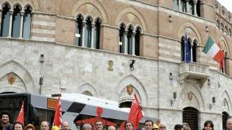 <b>SINDACATI </b>Sopra Uloremi della Cgil; a fianco Schiano della Uil