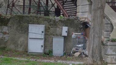 <b>DEGRADO. </b>Nel piazzale dell’ex Idroscalo