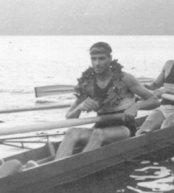 Renato Cecchi dopo una gara 