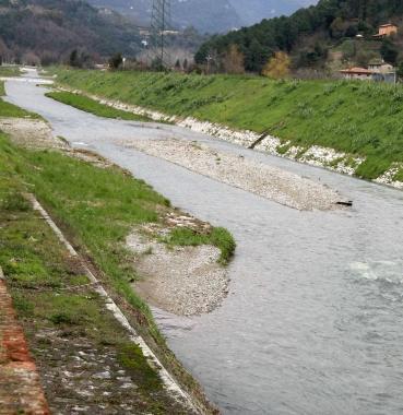 Il fiume Camaiore 