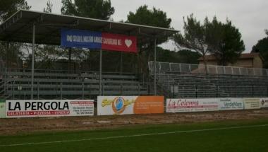 <b>STADIO MALSERVISI </b>La nuova tribuna   