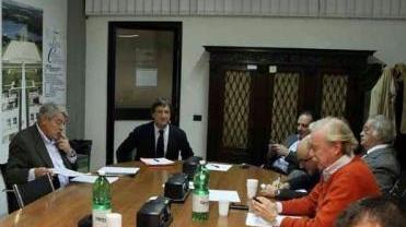 Il tavolo del marmo riunito a Palazzo civico